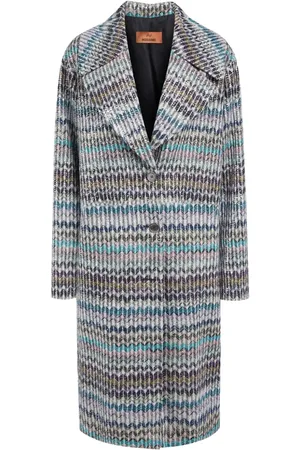 Missoni Mantel mit Zickzackmuster