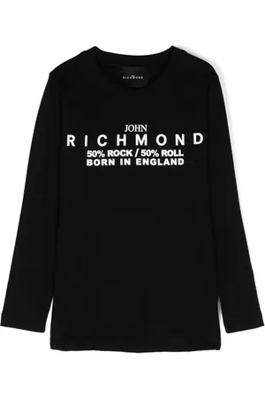 John Richmond T-Shirt mit Logo-Applikation