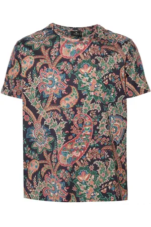 Etro T-Shirt mit Paisleymuster