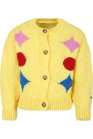 Bobo Choses Gestrickter Intarsien-Cardigan
