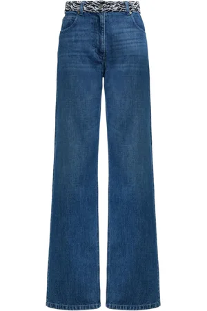 Missoni Jeans mit gestricktem Einsatz