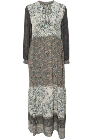 PIERRE-LOUIS MASCIA Brule Maxikleid