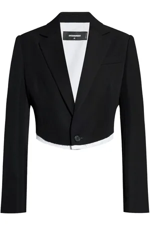 Dsquared2 Blazer mit unbearbeitetem Finish