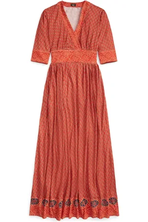Ralph Lauren Maxikleid mit grafischem Print