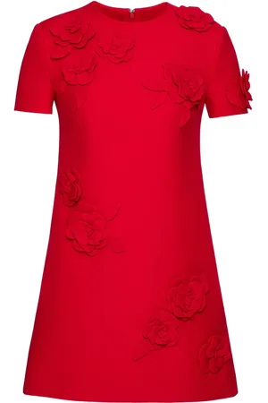 VALENTINO GARAVANI Kleid mit Blumenapplikation