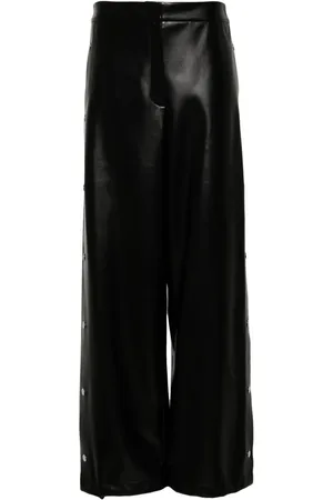 Stella McCartney Hose aus Kunstleder