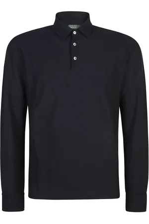 ZANONE Poloshirt mit langen Ärmeln