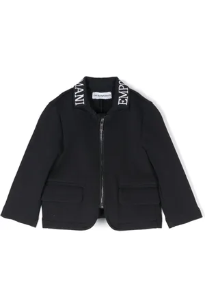 Emporio Armani Sakko mit Logo-Intarsie
