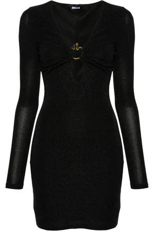 Roberto Cavalli Minikleid mit Schlangen-Detail