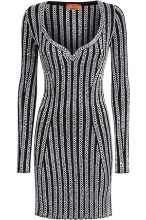 Missoni Minikleid mit Pailletten