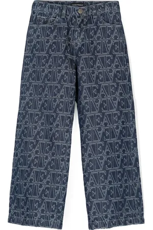Emporio Armani Jeans mit Logo-Stickerei