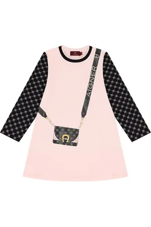 Aigner Kleid mit grafischem Logo-Print