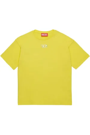 Diesel T-Shirt mit Logo-Applikation