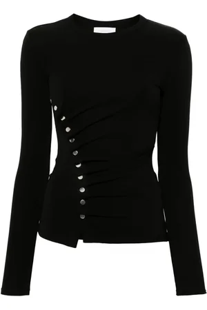 Paco rabanne Drapiertes Jerseyoberteil
