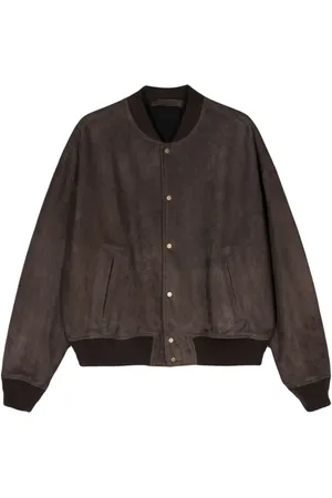 SALVATORE SANTORO Wildlederjacke mit Stehkragen