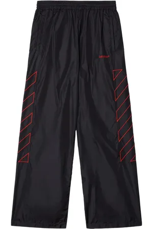 OFF-WHITE Jogginghose mit aufgestickten Diag-Streifen