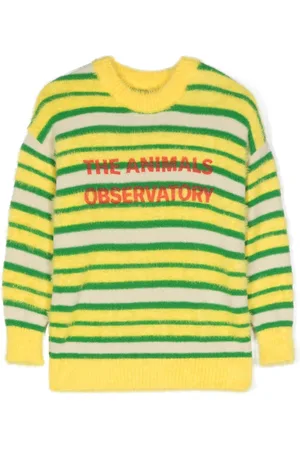The Animals Observatory Gebürsteter The Stripes Bull Pullover