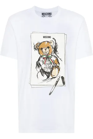 Moschino T-Shirt mit Teddy-Print