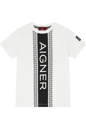 Aigner T-Shirt mit Logo-Print