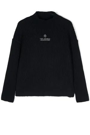 The Animals Observatory The Seal Pullover mit Logo-Print