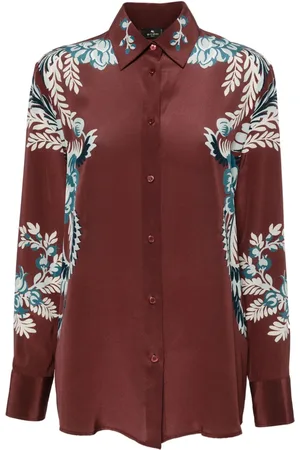 Etro Hemd mit Blumen-Print
