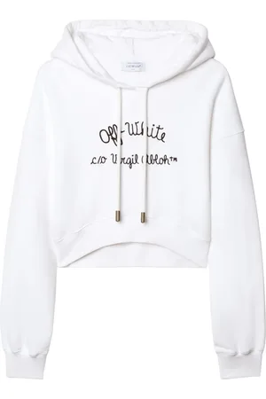 OFF-WHITE Hoodie mit Logo-Stickerei