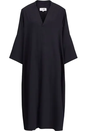 Maison Margiela Shiftkleid mit V-Ausschnitt