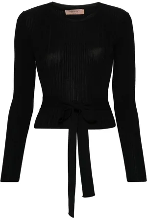 Twin-Set Oberteil mit Schleifendetail