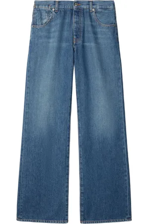 OFF-WHITE Weite Jeans im Five-Pocket-Design