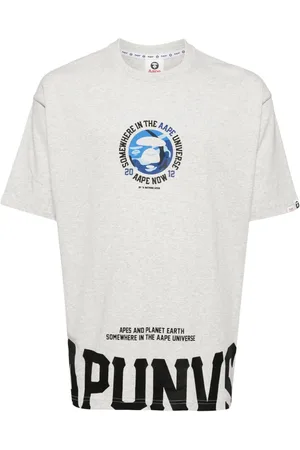 A Bathing Ape T-Shirt mit Logo-Print