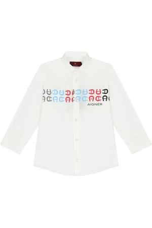 Aigner Hemd mit Logo-Print