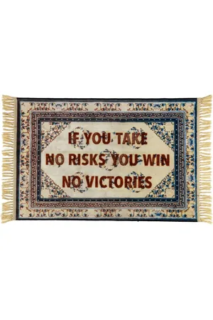 SELETTI Gebrannter Freedom Teppich (80cm x 120cm)