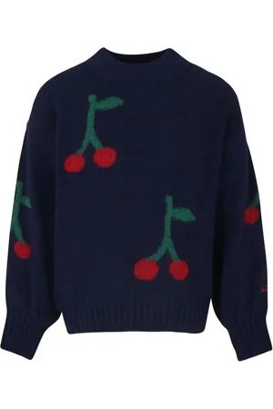 Bobo Choses Gestrickter Intarsien-Pullover