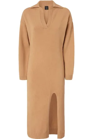 Pinko Strickkleid mit V-Ausschnitt