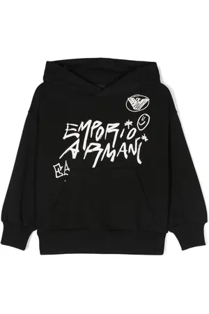 Emporio Armani Hoodie mit Logo-Print