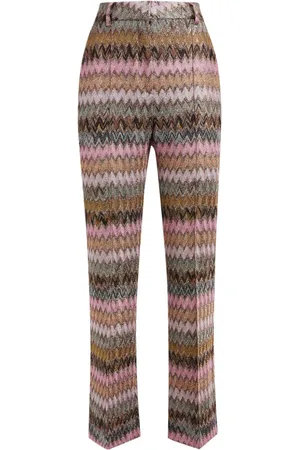 Missoni Hose im Metallic-Look