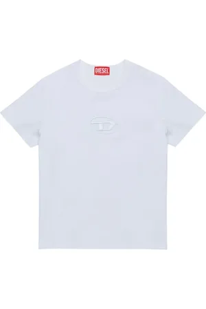 Diesel T-Shirt mit Logo-Stickerei