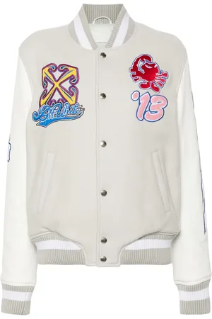 OFF-WHITE WO Varsity Bomberjacke