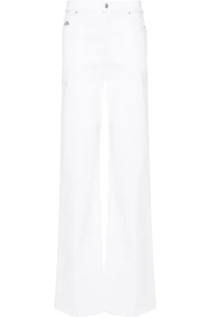 Alexander McQueen Jeans mit Logo-Schild