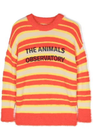 The Animals Observatory Gebürsteter The Stripes Bull Pullover