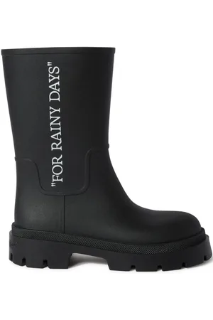 OFF-WHITE Stiefel mit Print