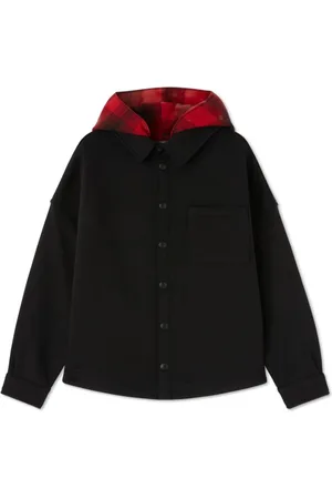 Palm Angels Hemdjacke mit Kapuze