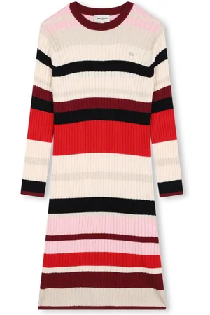 Sonia Rykiel Enfant Gestreiftes Strickkleid