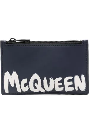 Alexander McQueen Portemonnaie mit Logo-Print