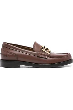 Fendi Loafer mit Logo-Schild