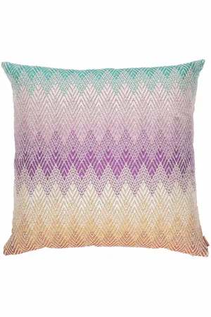 Missoni Kissen mit Zickzackmuster