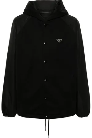 Prada Jacke mit emailliertem Triangel-Logo