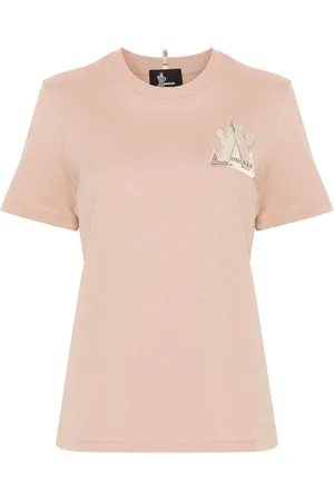 Moncler T-Shirt mit Gebirgs-Logo