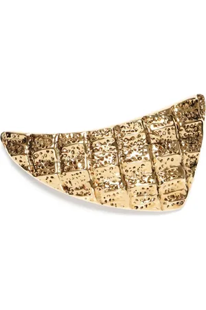 Saint Laurent Texturierte Brosche