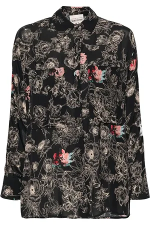 SEMICOUTURE Hemd mit Blumen-Print